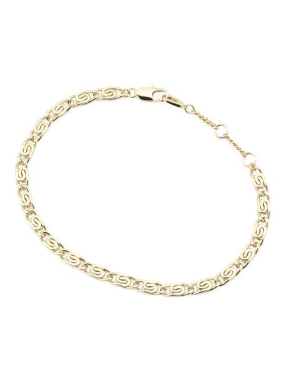 ANA LUISA Gold Navy Chain Bracelet